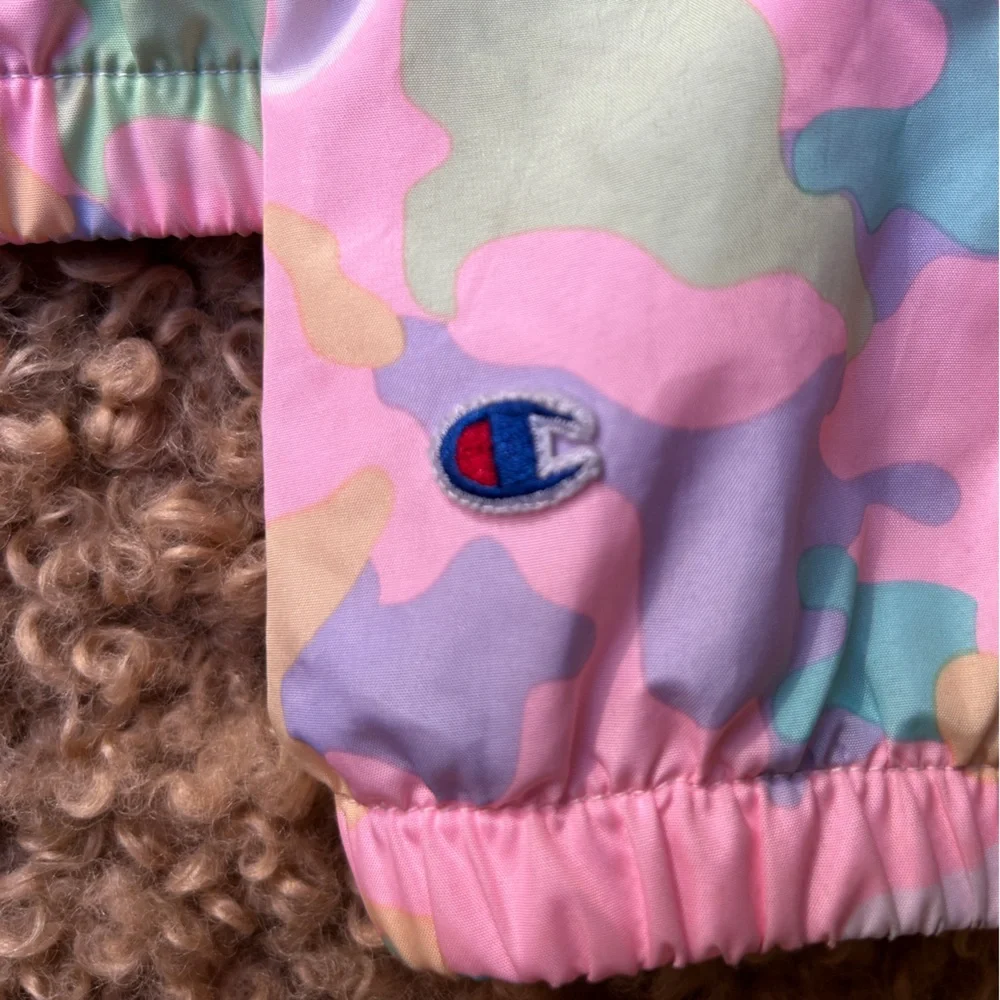 Champion: Kids Pastel Camo Windbreaker - Picture 4 of 11